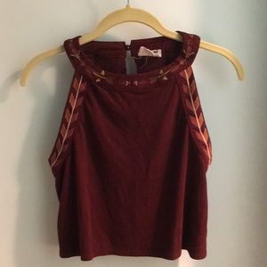 La hearts tank top